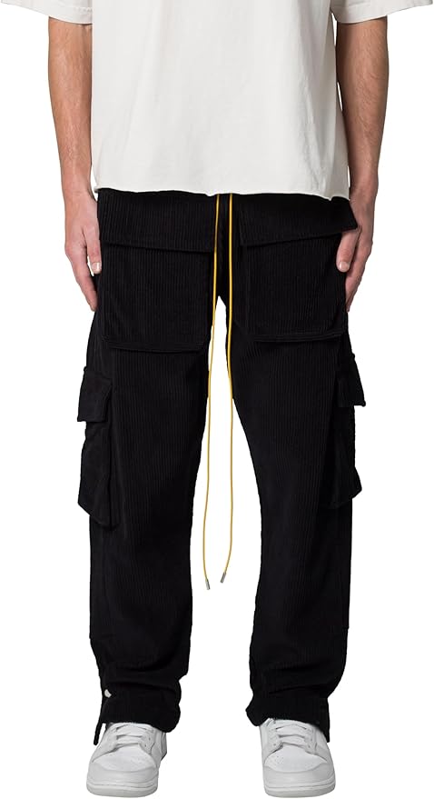 MNML Zip Off Cargo Pants Black